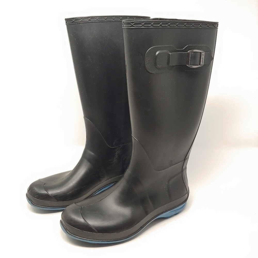 Kamik Black Rain Boots Women's Sz 8